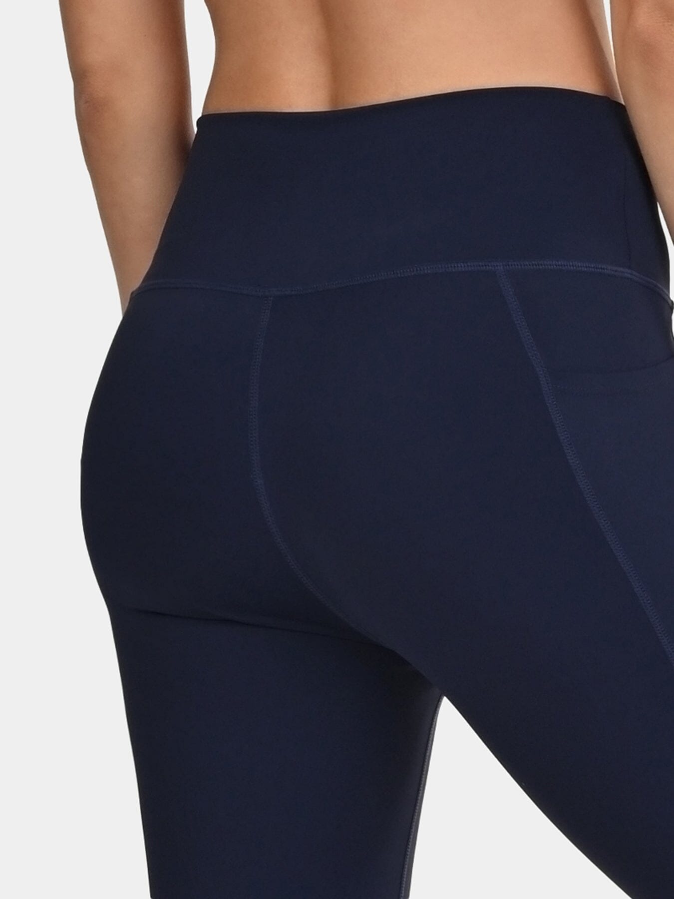 TCA Women's High Waisted 7/8 Leggings ā Tummy Control Buttery Soft Leggings with 2 Open Side Pockets for Running, Gym, and Workout
