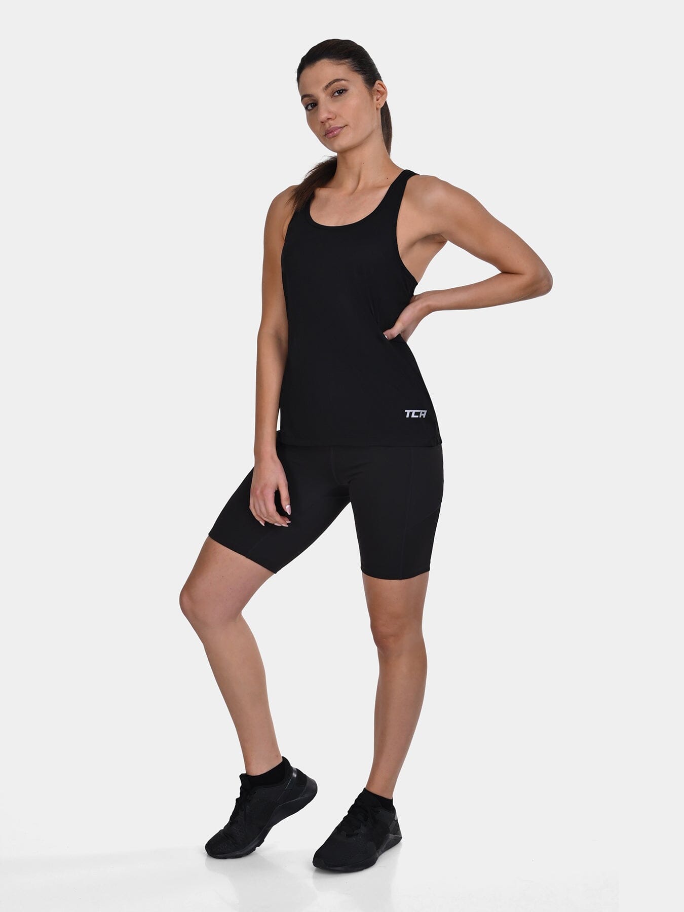 TCA Women's Workout Vest – Lightweight Sleeveless Sports Vest for Running, Training, and Fitness