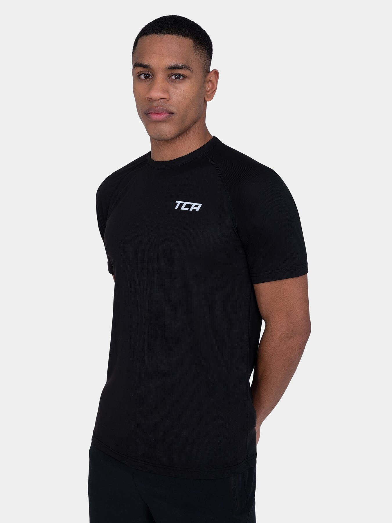 TCA Superlight Men’s Dry Fit Gym Shirts – Lightweight Breathable Workout T-Shirts for Running, Training, Fitness & Sports