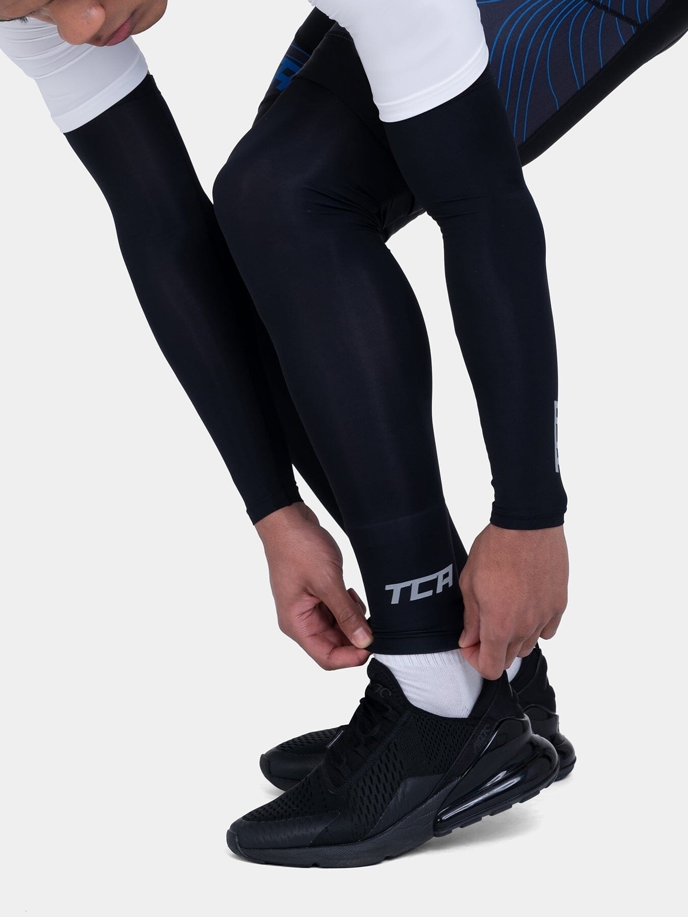 Cool Feel Leg Sun Protection Sleeves for Men and Women