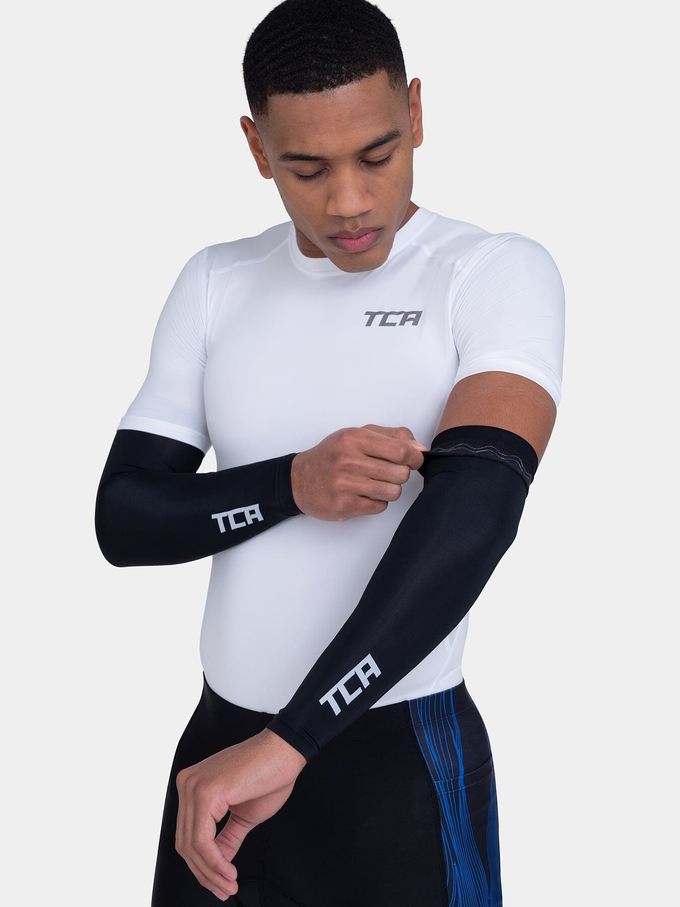 Cool Feel Arm Sun Protection Sleeves for Men and Women