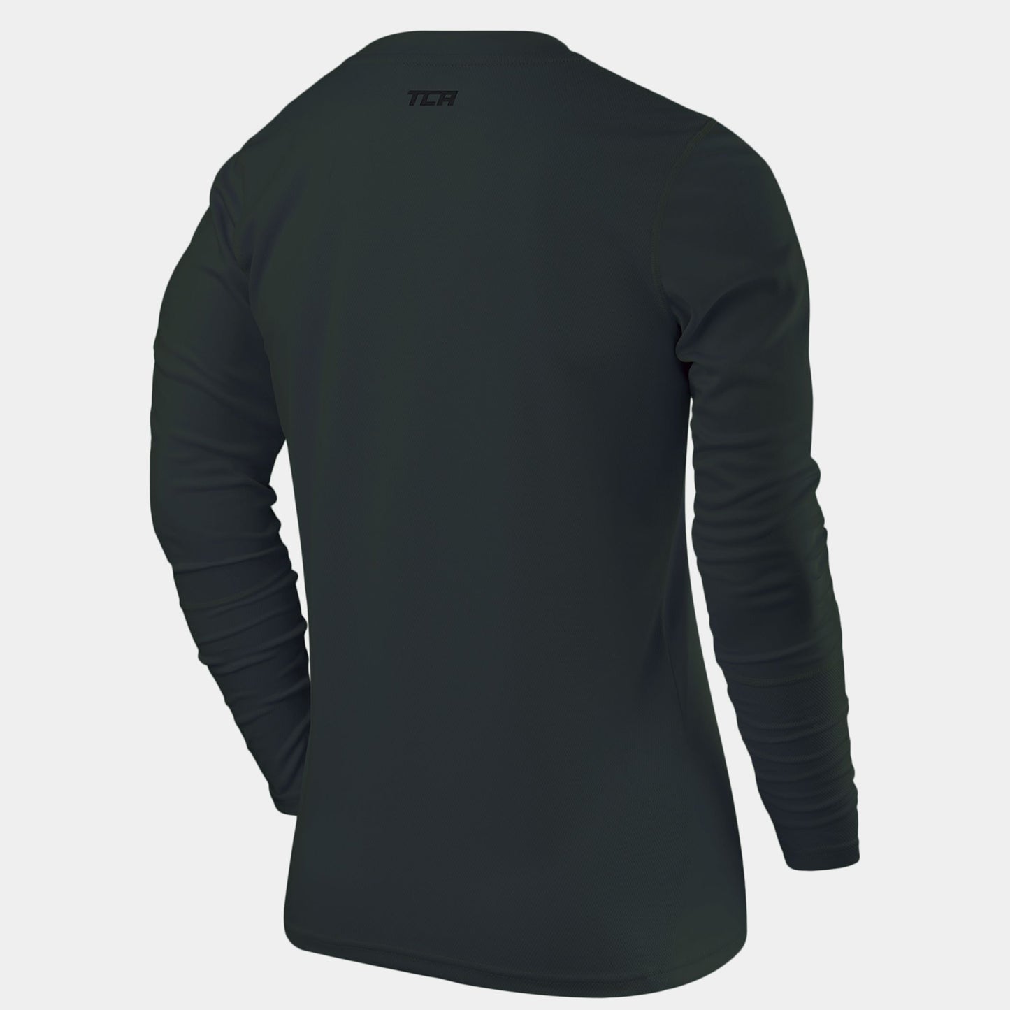 Stamina Long Sleeve Crew Neck Running Top For Men With Thumbholes