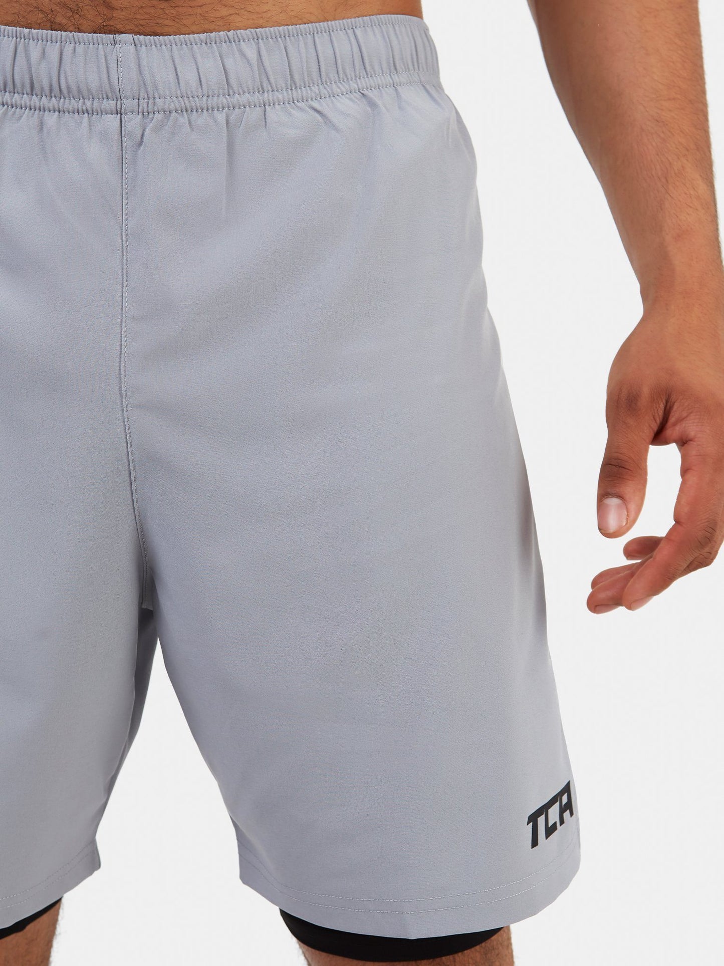 Ultra 2-in-1 Running Short For Men With Back Zip Pocket & Internal Compression Lining